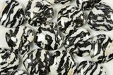 1.65" Polished Zebra Marble Hearts - Utah - Photo 4